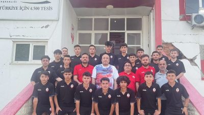 Kahramanmaraşspor Kulübü Başkanı Fatih Mehmet Ceyhan, U18 liginde elde ettikleri