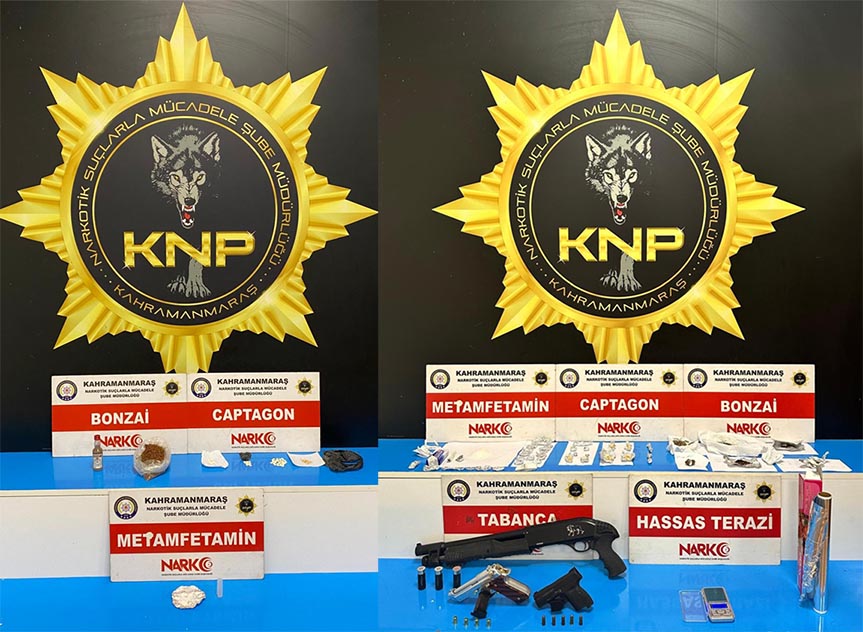 Kahramanmaraş Emniyet Müdürlüğü, 15-22 Nisan 2024 tarihleri arasında il genelinde