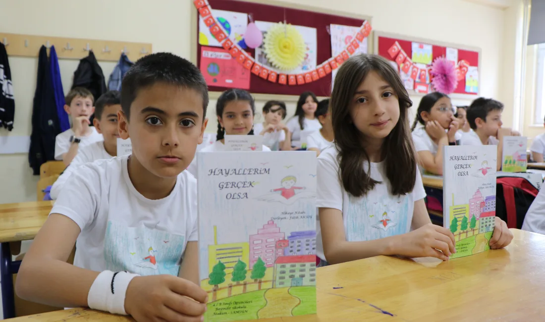 Ersin DEMİR/SAMSUN, – SAMSUN’da ilkokul öğretmeni Fatih Aksoy, birinci sınıfta