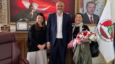 Japonya heyeti, Andırın’a eğitim desteği sunmak için ilçemize gelerek Belediye