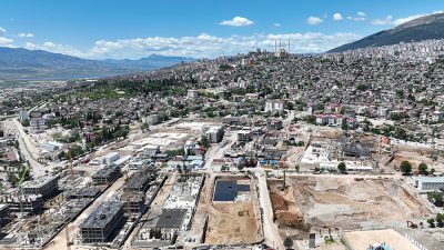 Azerbaycan Başbakanı Ali Asadov ile Azerbaycan Mahallesi’nde yürütülen çalışmaları yerinde