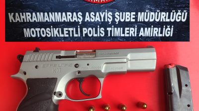 Kahramanmaraş Emniyet Müdürlüğü, il genelinde 06.05.2024 – 13.05.2024 tarihleri arasında