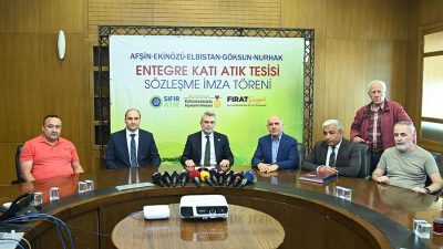 Kuzey ilçelerinde hayata geçirilecek Entegre Katı Atık Tesisi projesinde imzalar