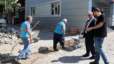 Dulkadiroğlu Belediye Başkanı Mehmet Akpınar, 21 noktada devam eden çalışmaları
