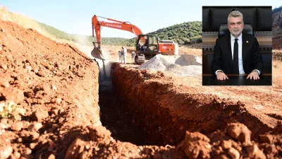 Deprem sonrası hasar alan altyapının yeniden ayağa kaldırılması için çalışmalarını