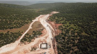 Büyükşehir Belediyesi tarafından Pazarcık ilçesinde başlatılan Düzbağ hattı içmesuyu projesinde