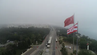 Antalya’da Sabah Sis Etkili Oldu Antalya’da sabah saatlerinde yüksek nem