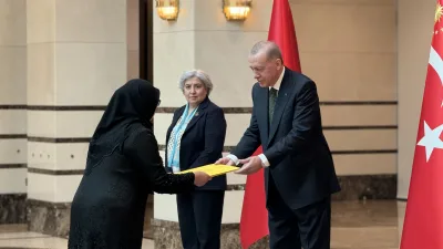 Cumhurbaşkanı Recep Tayyip Erdoğan, Brunei, Somali ve İspanya büyükelçilerinin güven