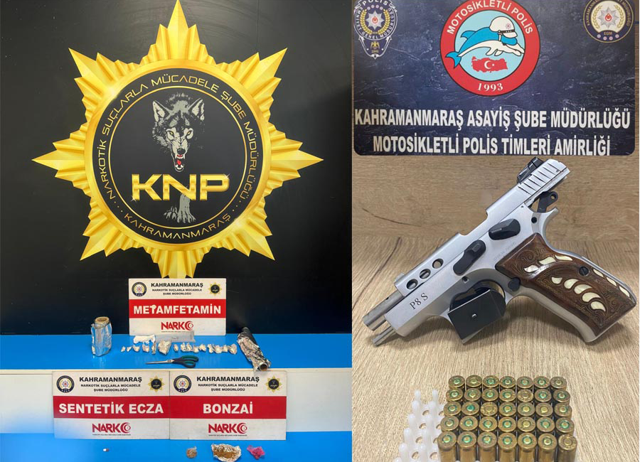 Kahramanmaraş Emniyet Müdürlüğü, 13.05.2024 – 20.05.2024 tarihleri arasında Cumhuriyet Başsavcılığı