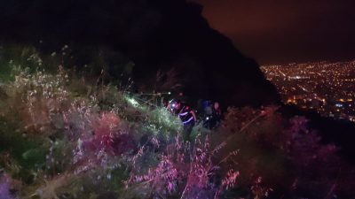 Adana’nın Kozan ilçesinde bulunan Kozan Kalesi’nde mahsur kalan G.A. isimli