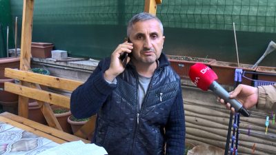 Ankara’da bir baba, oğlunu askerlik görevini yapacağı Hatay’a götürmek için