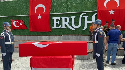 Irak’ın kuzeyinde gerçekleştirilen Pençe Kilit Operasyonu’nda hayatını kaybeden güvenlik korucusu