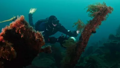 Nazif Cemhan ŞEN/ÇANAKKALE, – GELİBOLU Tarihi Sualtı Parkı’nda dalış yapan