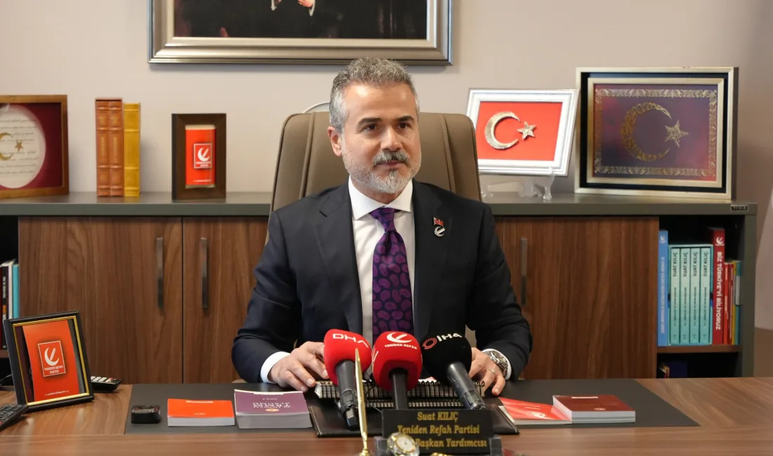 Gizem KARADAĞ-Celal ATALAY/ANKARA, – Yeniden Refah Partisi Genel Başkan Yardımcısı