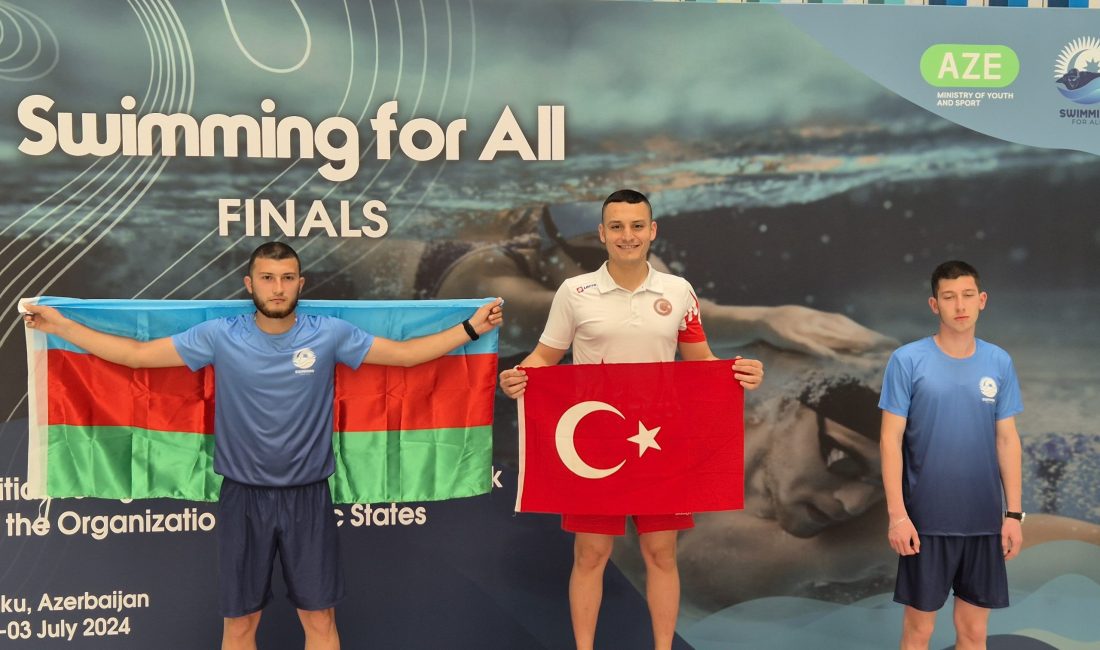 Küçük yaşta başladığı yüzme sporunda başarıdan başarıya koşan Kahramanmaraşlı Doğukan
