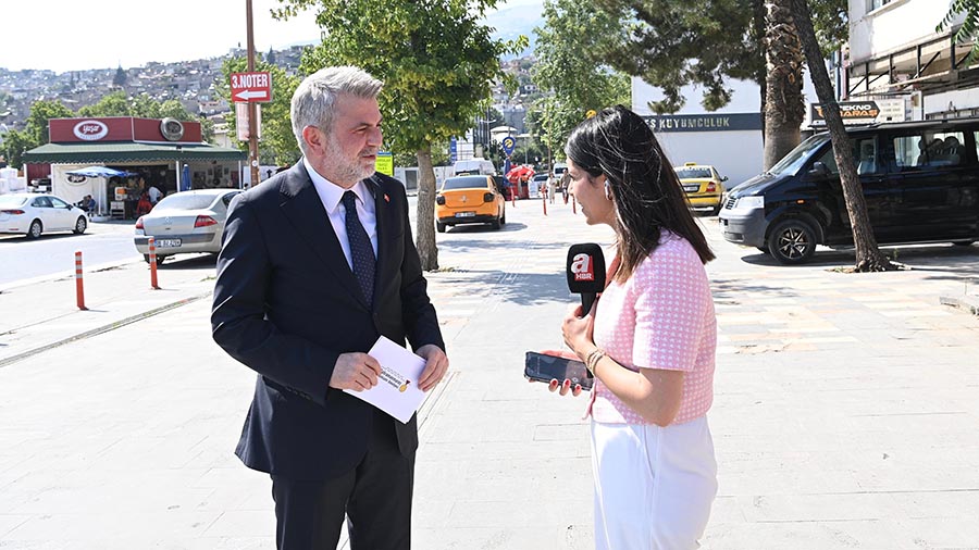 A Haber’in canlı yayın konuğu olan Başkan Görgel, “Kurban Bayramı