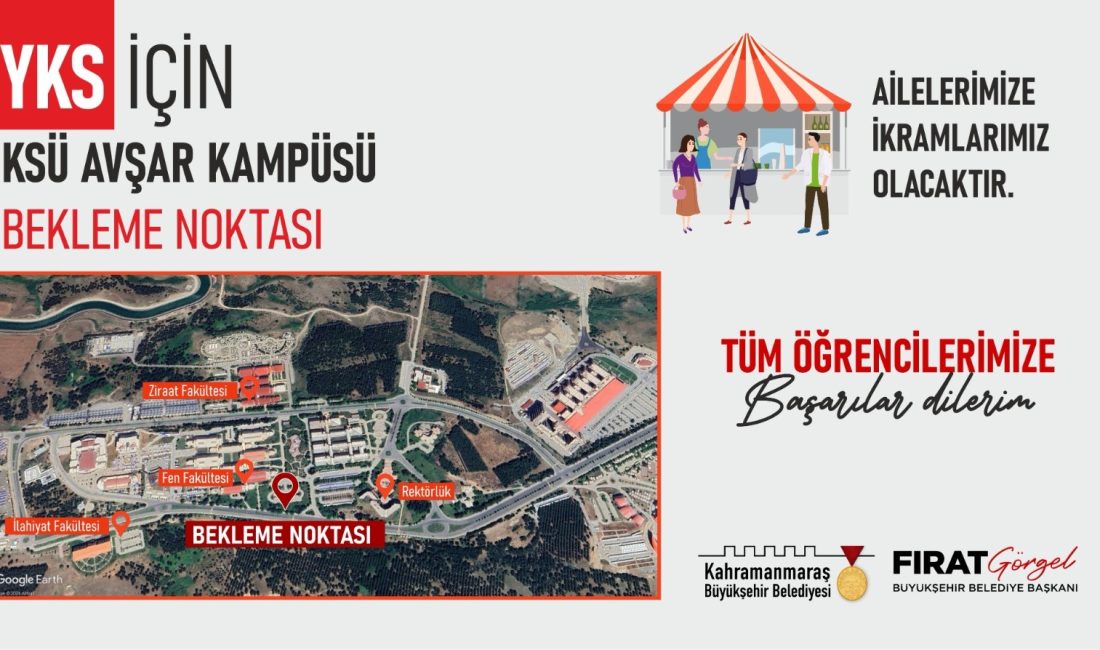 YKS’ye girecek adaylara ücretsiz ulaşım imkânı sağlayan Büyükşehir Belediyesi, sınav