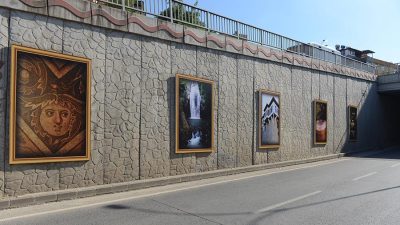 Büyükşehir Belediyesi, Karamanlı Kavşağı’nı; Ters Lale, Sim Sırma, Abdulhamid Han