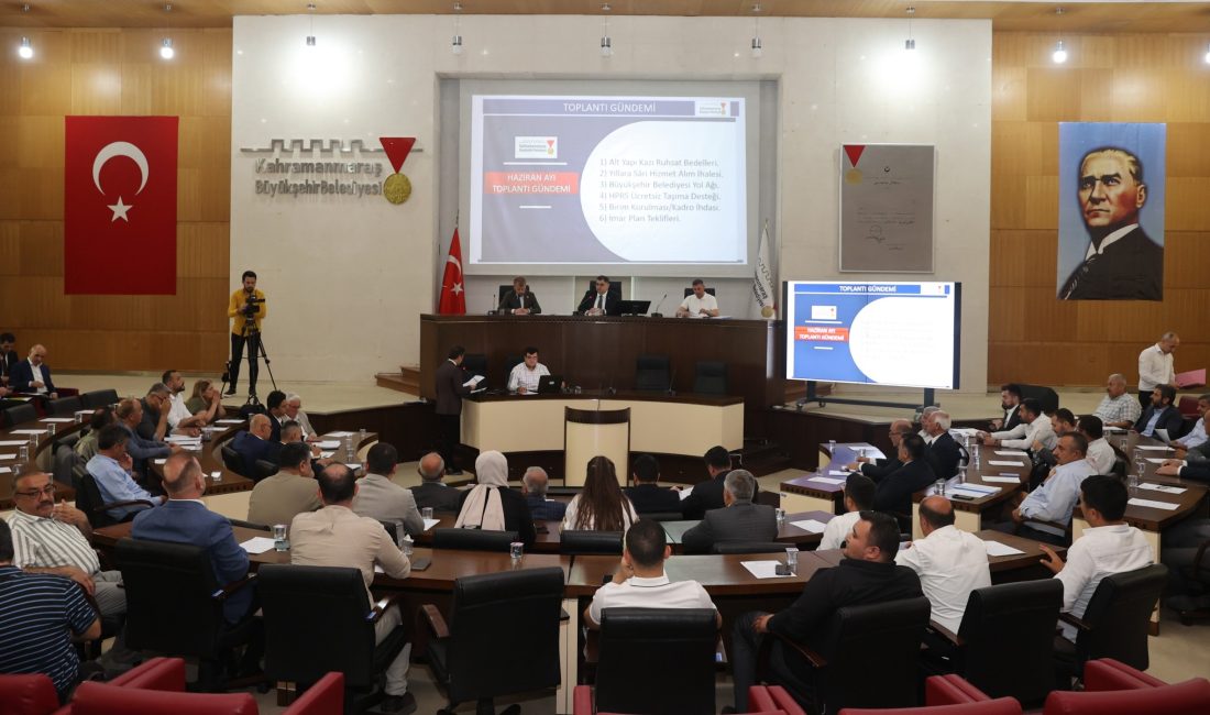 Büyükşehir Belediyesinde Haziran ayı Olağan Meclisi toplandı. Toplantıda, imar plan