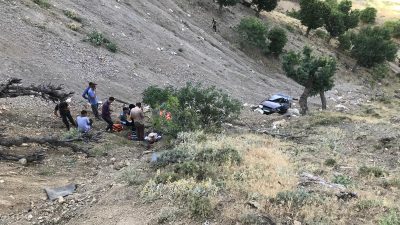 Adıyaman’ın Sincik ilçesinde meydana gelen trafik kazasında bir kişi hayatını