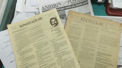 Andırın Postası’nın kültür sanat ve edebiyat eki İkindi Yazılar tekrar
