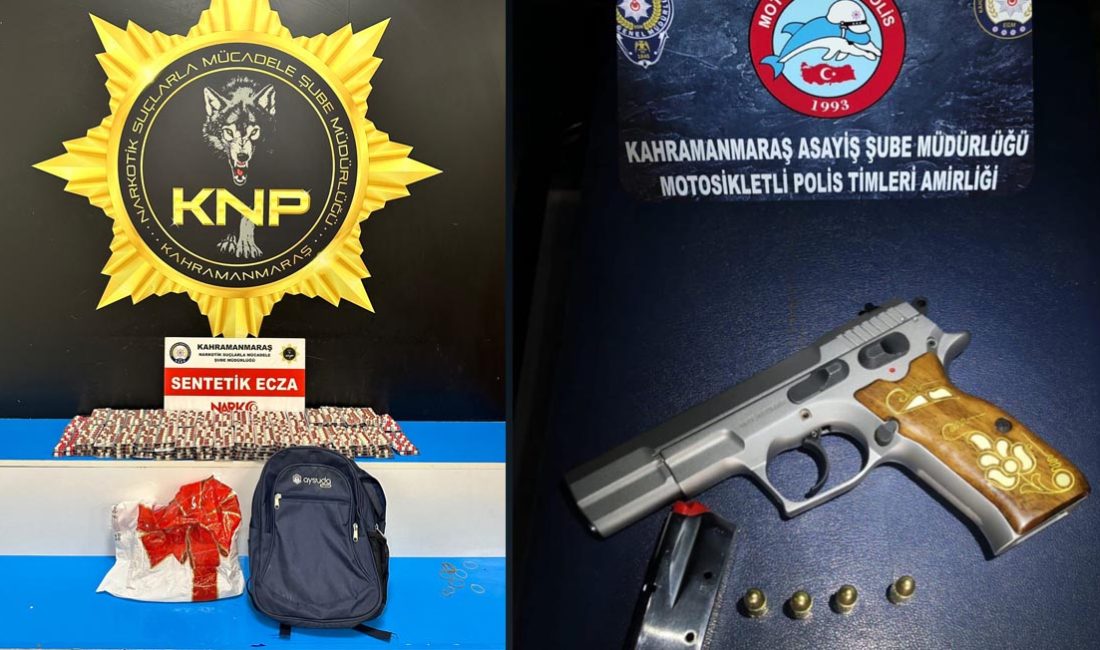 03.06.2024 – 10.06.2024 Tarihleri Arasında Yapılan Operasyonel Faaliyetler Kahramanmaraş Emniyet