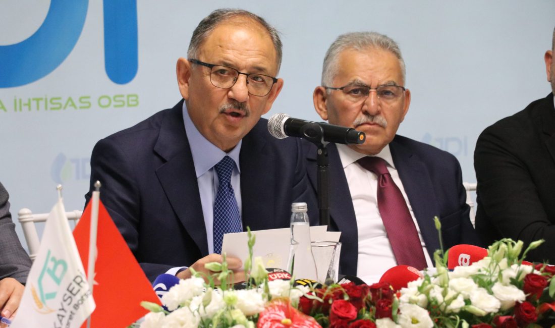 Çevre ve Şehircilik Bakanı Mehmet Özhaseki, Küresel ısınma konusunda önemli