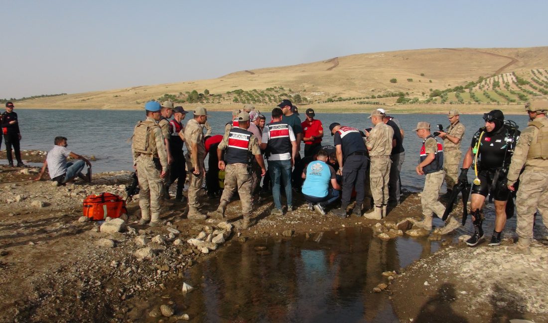 Kilis’te, baraj gölüne giren Muhammed Mert Özdemir’in (15) hayatını kaybettiği