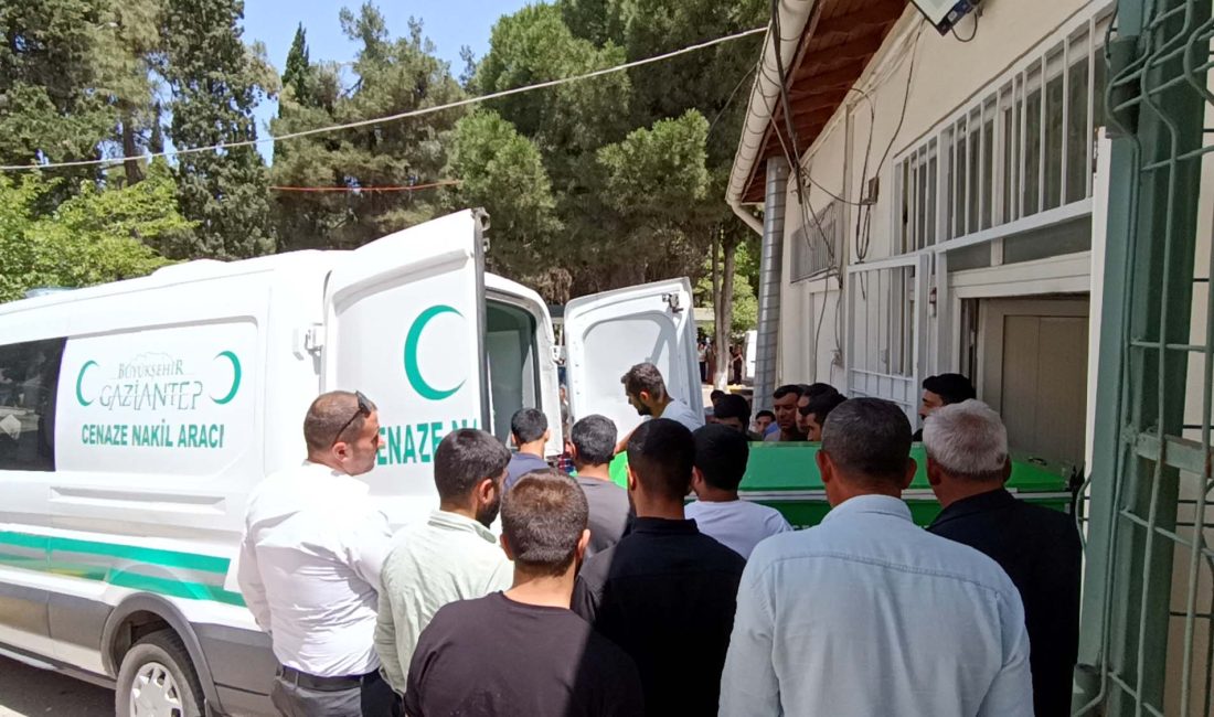 Gaziantep’te bir sulama işçisi, ağaçları sularken refüje inerken motosikletin çarpması