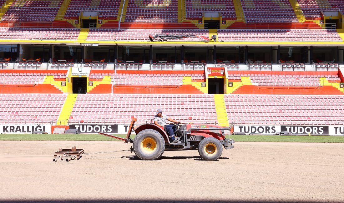 Kayseri Büyükşehir Belediyesi, Kayserispor’un maçlarını oynadığı RHG Enertürk Enerji Stadyumu’nda