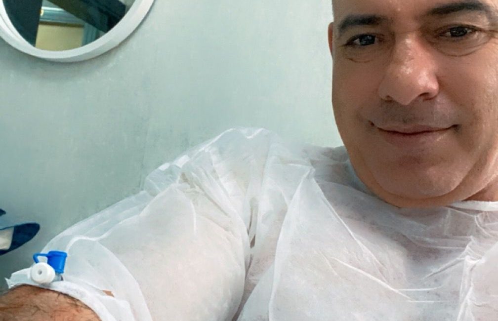 Gaziantep’e saç ekimi yaptırmak için gelen Yasin Dibo (45) isimli