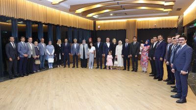 Kahramanmaraş Valisi Mükerrem Ünlüer ve eşi Dr. Selma Ünlüer hanımefendi,