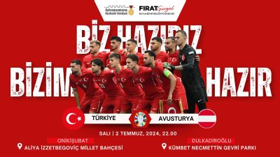 Büyükşehir Belediyesi, A Milli Futbol Takımımızın Euro 2024 son 16