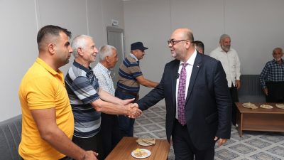Dulkadiroğlu Belediye Başkanı Mehmet Akpınar, her hafta düzenlenen mahalle toplantıları
