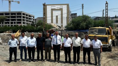 6 Şubat Depreminde ağır hasar aldığı için yıkımı yapılan Düziçi