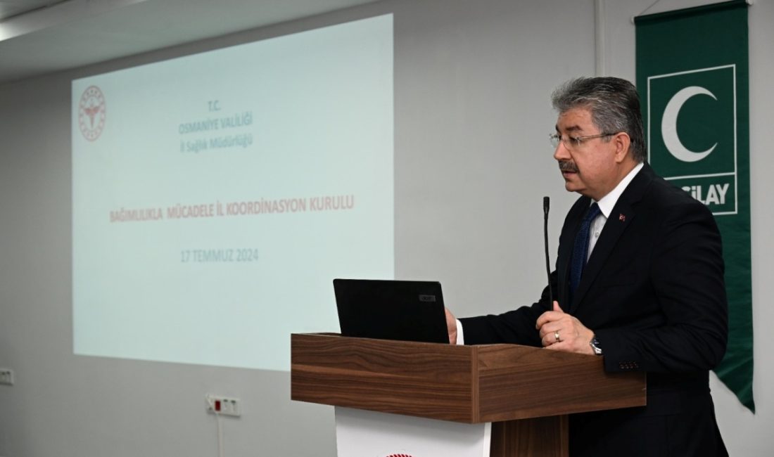 Bağımlılıkla Mücadele İl Koordinasyon Kurulu Toplantısı Vali Dr. Erdinç Yılmaz