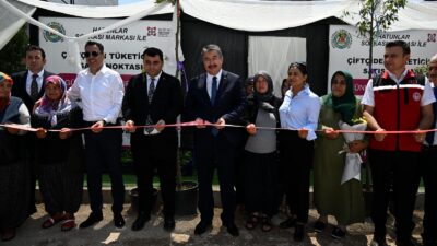 Bahçe Kadın Kooperatifi “Çiftçiden Tüketiciye Doğrudan Satış Noktası” Vali Dr.
