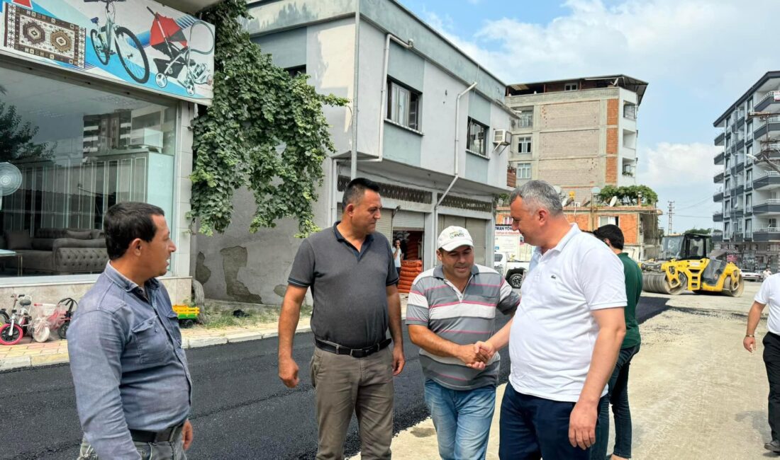 Düziçi’nde Yol yapım çalışmalarının aralıksız devam ettiğini açıklayan Düziçi Belediye