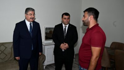 Osmaniye Valisi Dr. Erdinç Yılmaz, Bahçe İlçemizde yapımı devam eden
