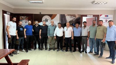 Karacasu Karaziyaret Mahallesi’nden gelen kumaşçı esnaflar, Kahramanmaraş Terziler ve Konfeksiyoncular