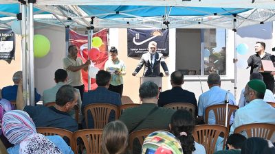 Türkiye Görme Engelliler Derneği Kahramanmaraş Şubesi’nin yeni hizmet binasının açılışına