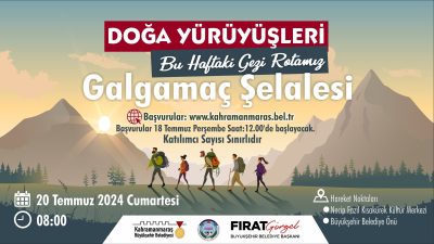 Büyükşehir Belediyesinin Doğa Yürüyüşleri’nin yeni rotası doğal güzelliğiyle ziyaretçilerini kendine