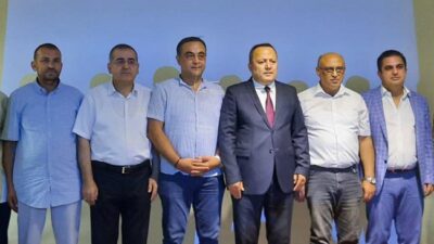 SGK Kahramanmaraş İl Müdürü Harun AkBalaban basın mensupları ile bir