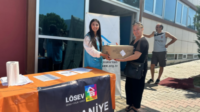 LÖSEV (Lösemili Çocuklar Vakfı), kanser ile mücadele eden ailelere Osmaniye’de