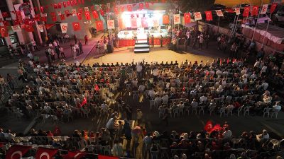15 Temmuz Demokrasi ve Milli Birlik Günü dolayısıyla düzenlenen anma