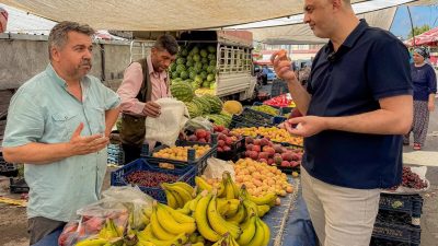 Andırın Belediye Başkanı Ahmet Sinan Gökşen, Tufanpaşa Mahallesi çevre yolunda