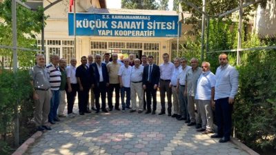 Kahramanmaraş’ta düzenlenen toplantıda, sanayi esnaflarının karşılaştığı zorluklar ve çözüm önerileri