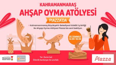 Büyükşehir Belediyesi, Piazza AVM iş birliğiyle 20 Temmuz Cumartesi günü