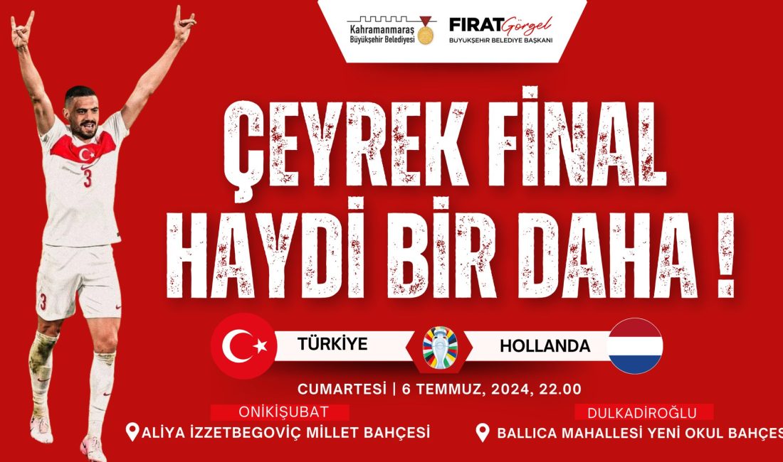 A Milli Futbol Takımımızın Euro 2024 çeyrek finalde 6 Temmuz