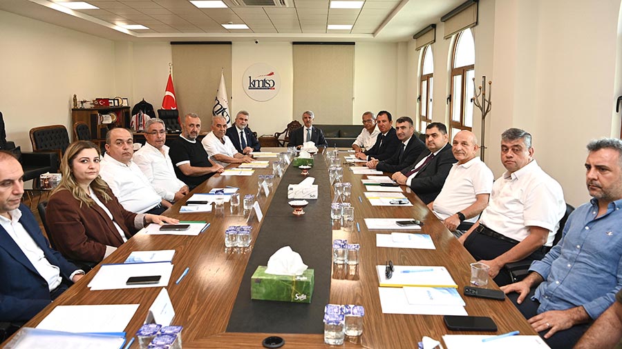 Tekstil İhtisas OSB Müteşebbis Heyeti Toplantısı’na katılan Başkan Görgel, “Paydaşlarımızla